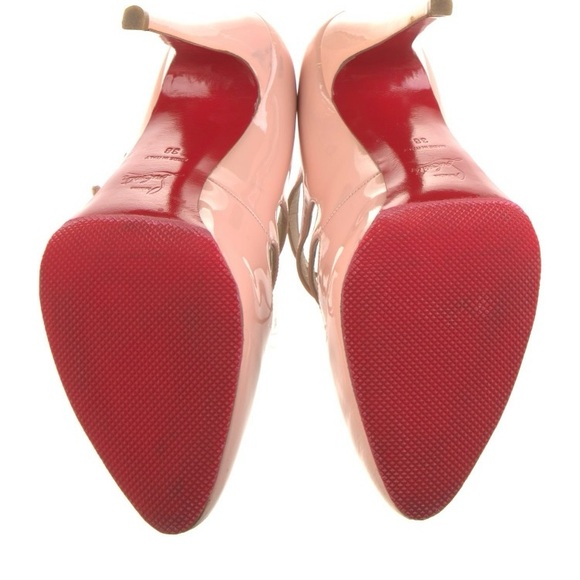 Christian Louboutin Pink Heels. Size 38 (fits like 7.5) - Picture 11 of 13